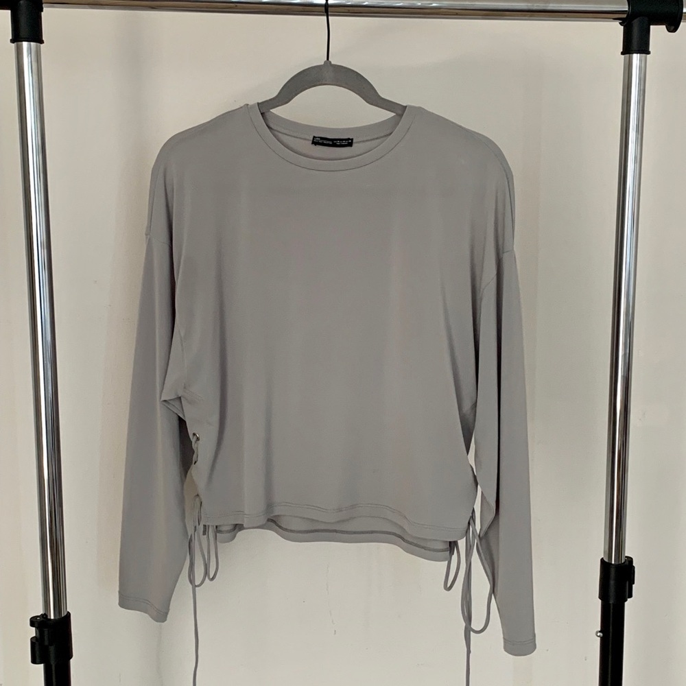 Medieval Style Grey Top